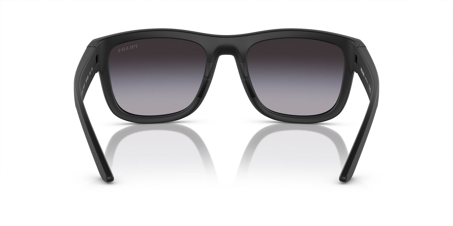 Prada 01ZS Matte Black Grey Gradient (01ZS 1BO09U)