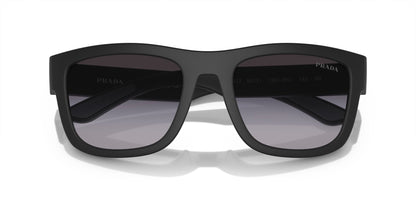 Prada 01ZS Matte Black Grey Gradient (01ZS 1BO09U)