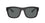 Prada 01ZS Polarised Black Rubber Dark Grey (01ZS DG002G)
