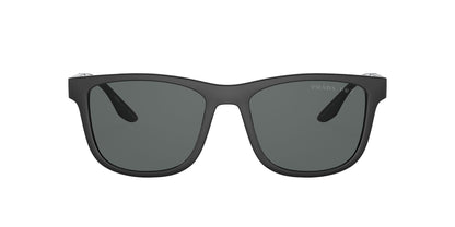 Prada 04XS Polarised Black Rubber Dark Grey (04XS DG002G)