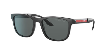 Prada 04XS Polarised Black Rubber Dark Grey (04XS DG002G)