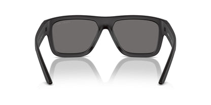 Prada 04ZS Polarised Black Rubber Dark Grey (04ZS DG002G)