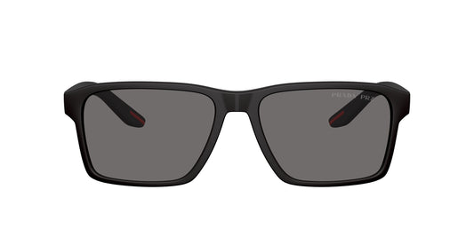 Prada 05YS Polarised Matte Black Dark Grey (05YS DG002G)