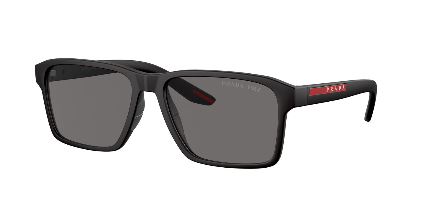 Prada 05YS Polarised Matte Black Dark Grey (05YS DG002G)