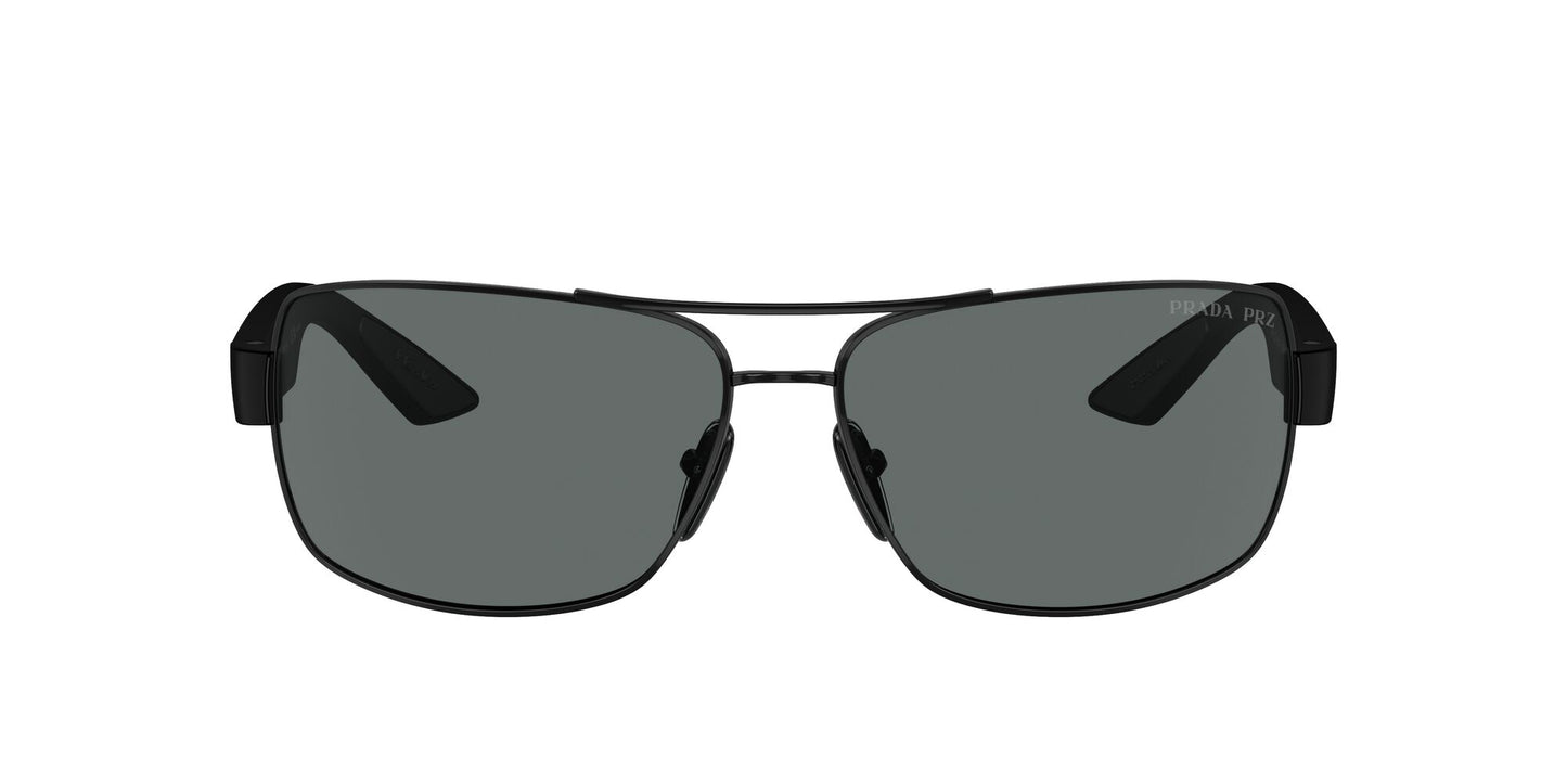 Prada 50ZS Polarised Black Dark Grey (50ZS 1AB02G)