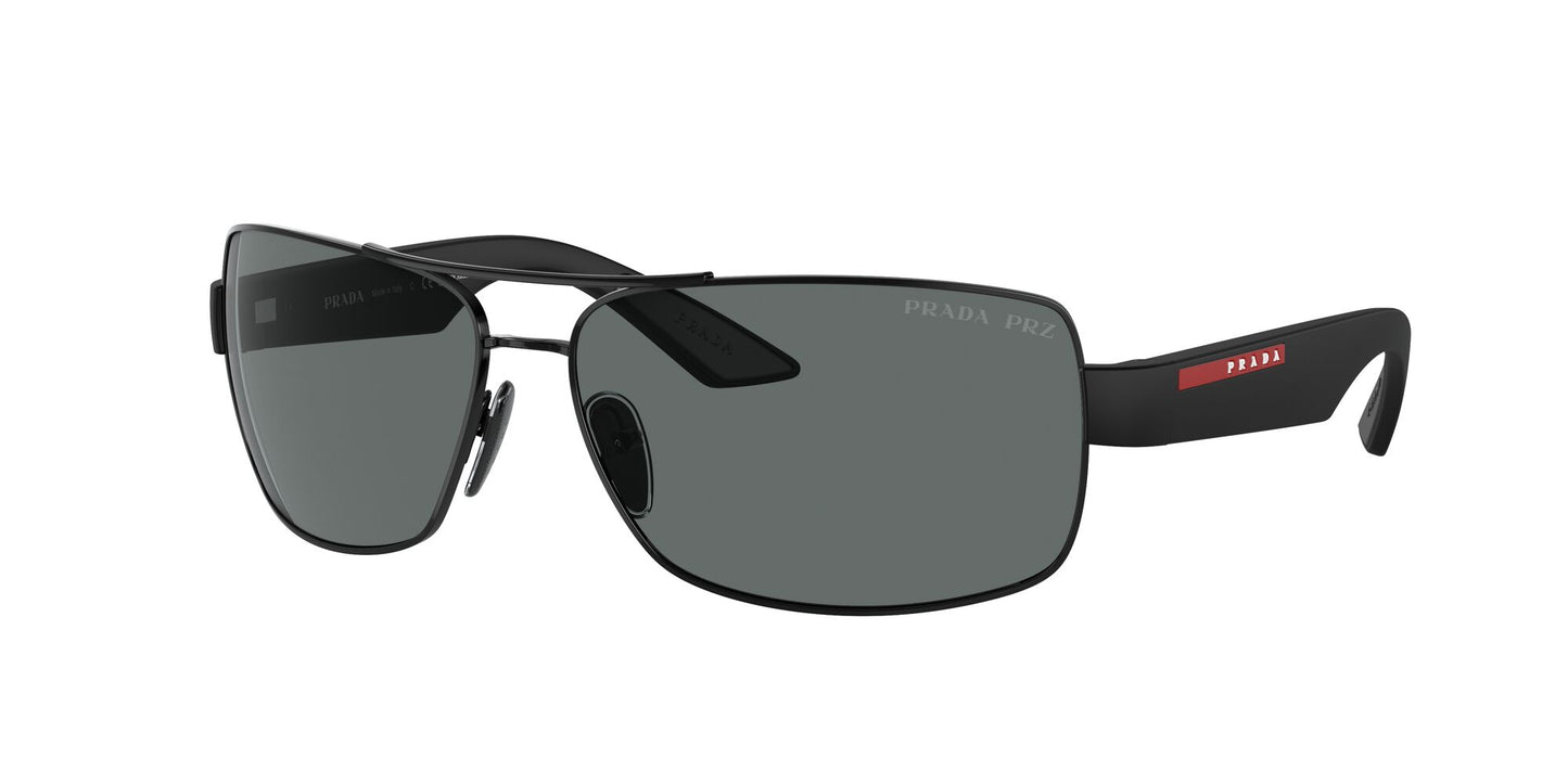 Prada 50ZS Polarised Black Dark Grey (50ZS 1AB02G)