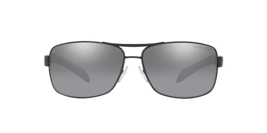 Prada 54IS Polarised Black Grey Mirror Silver Gradient (54IS 1AB2F2)