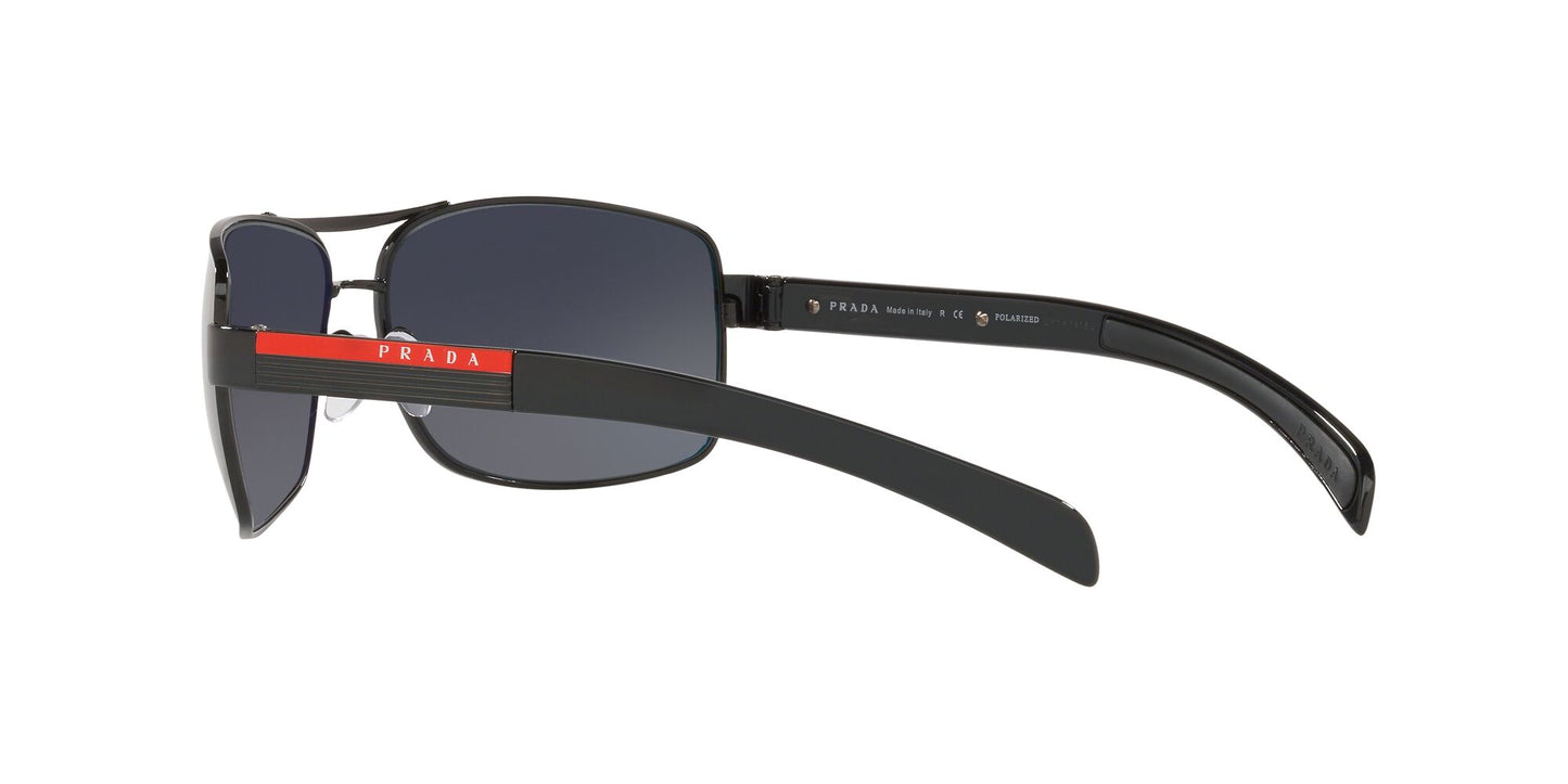 Prada 54IS Polarised Black Grey Mirror Silver Gradient (54IS 1AB2F2)