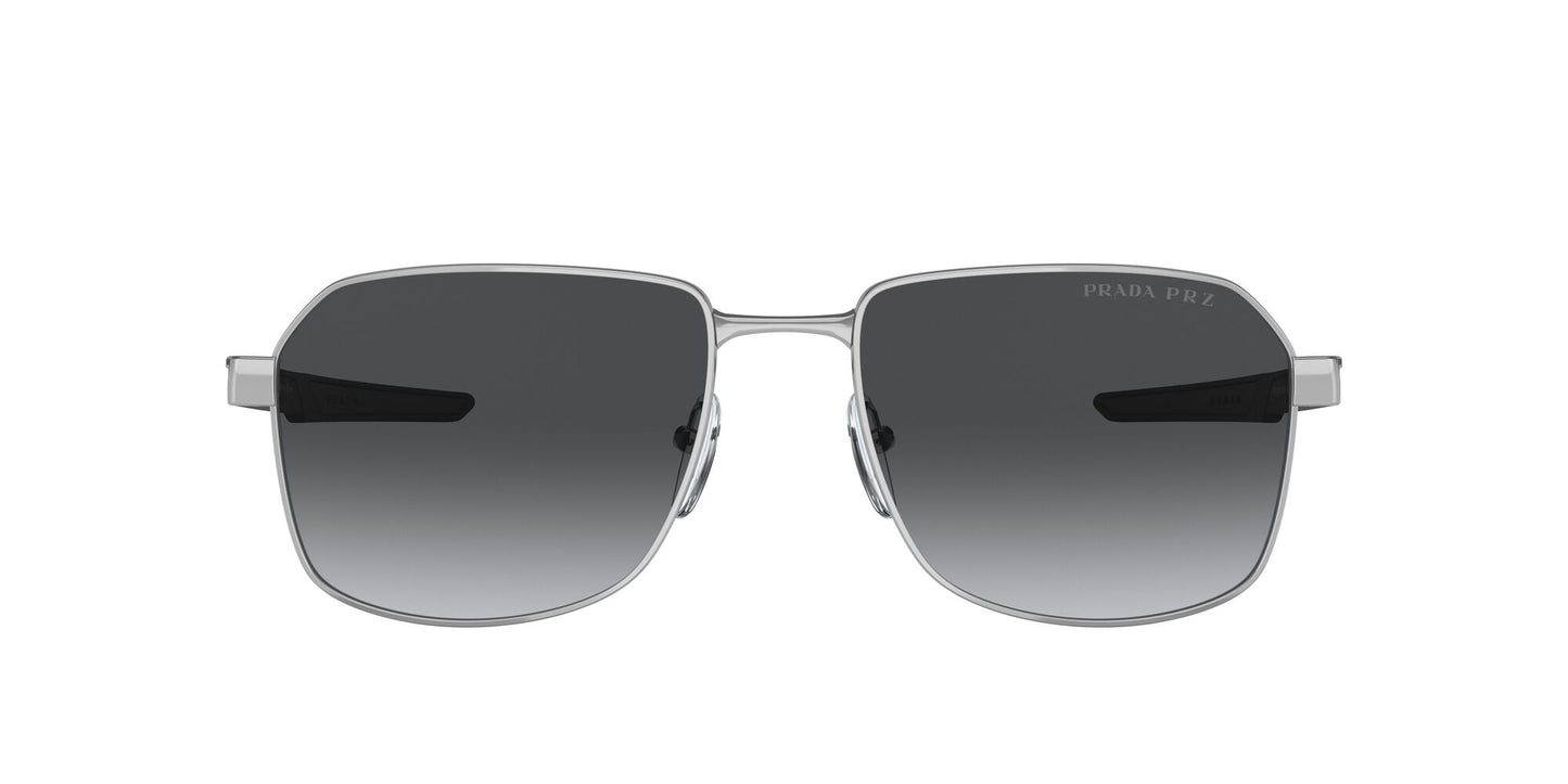 Prada 54WS Polarised Silver Grey Gradient (54WS 1BC06G)