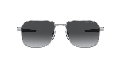 Prada 54WS Polarised Silver Grey Gradient (54WS 1BC06G)