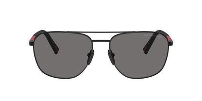 Prada 54ZS Polarised Matte Black Dark Grey (54ZS 1BO02G)