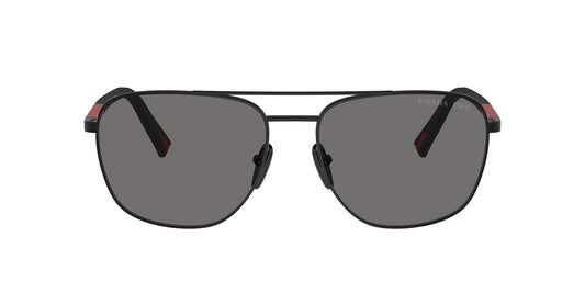 Prada 54ZS Polarised Matte Black Dark Grey (54ZS 1BO02G)