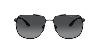 Prada 55VS 62 Polarised Matte Black Grey Gradient (55VS 1BO5W1)