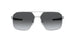 Prada 55WS Polarised Silver Grey Gradient (55WS 1BC06G)