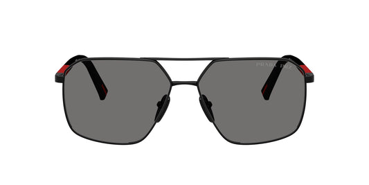 Prada A50S Polarised Matte Black Dark Grey (A50S 1BO02G)