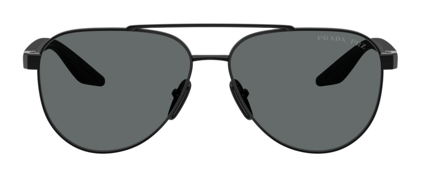Prada A52S Polarised Black Dark Grey (A52S 1AB5Z1)