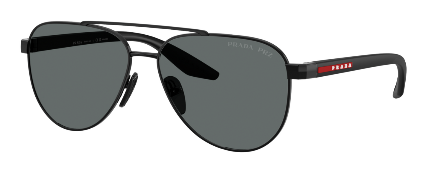 Prada A52S Polarised Black Dark Grey (A52S 1AB5Z1)