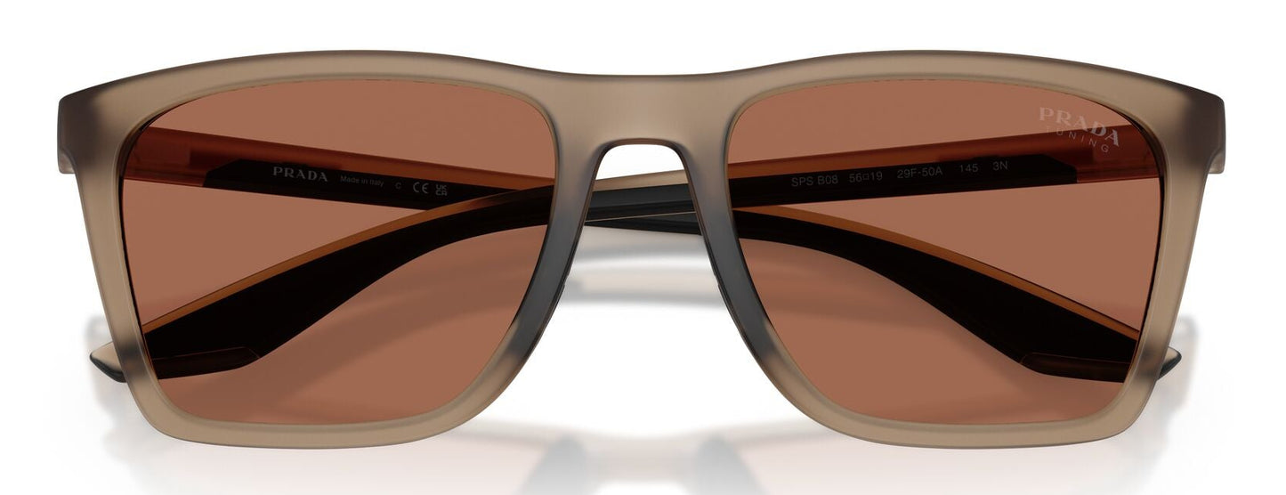Prada B08S Brown Frosted Brown Tuning (B08S 29F50A)