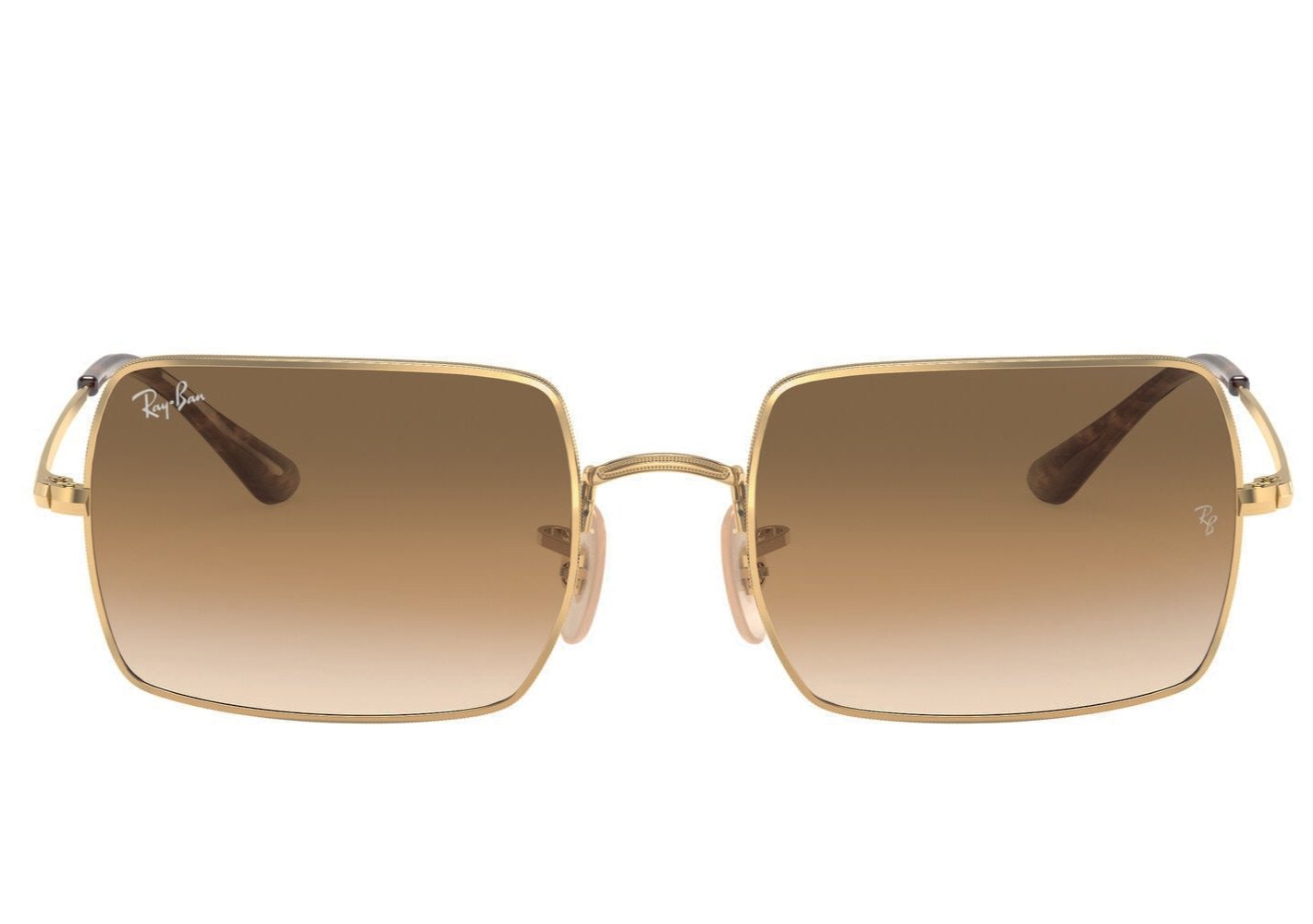 Ray-Ban Rectangle Sunglasses | Gold Brown Gradient – Great Southern Sunnies
