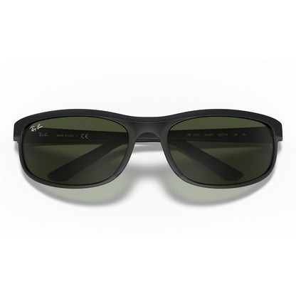 Ray-Ban 2027 Predator 2 Black G-15 Green RB2027 W1847 (62)
