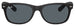 Ray-Ban 2132 New Wayfarer Matte Black Rubber Blue RB2132 622/R5 (55)