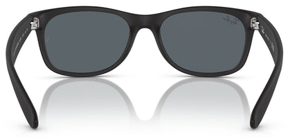 Ray-Ban 2132 New Wayfarer Matte Black Rubber Blue RB2132 622/R5 (55)