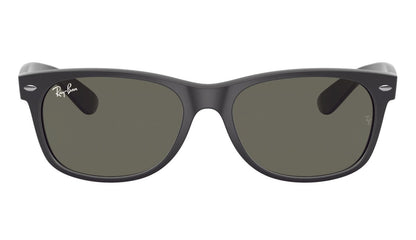 Ray-Ban New Wayfarer 2132 Black Rubber G15 Green (2132 622)