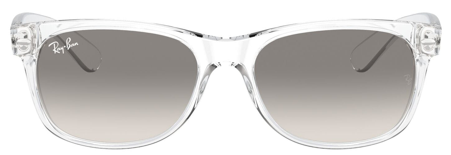 Ray-Ban 2132 New Wayfarer Transparent Clear Grey Gradient RB2132 677432 (55)