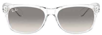 Ray-Ban 2132 New Wayfarer Transparent Clear Grey Gradient RB2132 677432 (55)