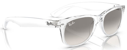 Ray-Ban 2132 New Wayfarer Transparent Clear Grey Gradient RB2132 677432 (55)