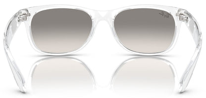 Ray-Ban 2132 New Wayfarer Transparent Clear Grey Gradient RB2132 677432 (55)