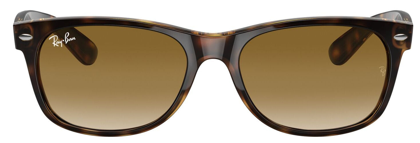 Ray-Ban 2132 New Wayfarer Light Havana Light Brown Gradient RB2132 710/51 (55)