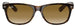 Ray-Ban 2132 New Wayfarer Light Havana Light Brown Gradient RB2132 710/51 (55)