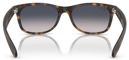 Ray-Ban 2132 New Wayfarer Polarised Matte Havana Blue Gradient RB2132 865/78 (55)