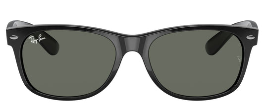 Ray-Ban 2132 New Wayfarer Black G-15 Green RB2132 901 (58)
