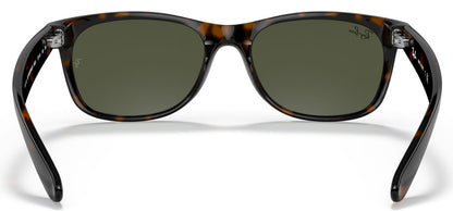 Ray-Ban 2132 New Wayfarer Tortoise G-15 Green RB2132 902L (55)