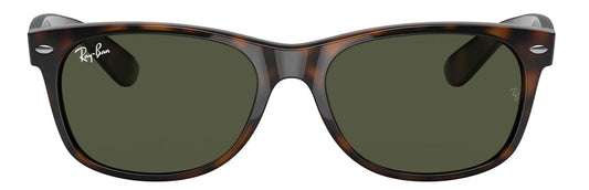 Ray-Ban 2132 New Wayfarer Tortoise G-15 Green RB2132 902 (58)