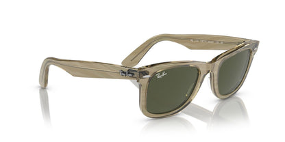 Ray-Ban Original Wayfarer Change 2140 (50) Photo Striped Grey Green (2140 138731 50)