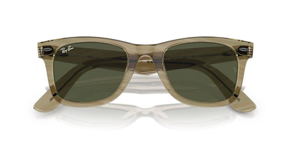 Ray-Ban Original Wayfarer Change 2140 (50) Photo Striped Grey Green (2140 138731 50)