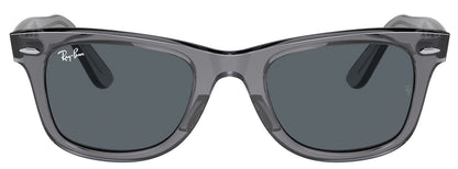Ray-Ban 2140 Original Wayfarer Transparent Grey Blue RB2140 6773R5 (50)