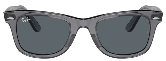 Ray-Ban 2140 Original Wayfarer Transparent Grey Blue RB2140 6773R5 (50)
