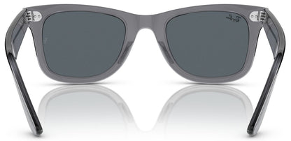 Ray-Ban 2140 Original Wayfarer Transparent Grey Blue RB2140 6773R5 (50)