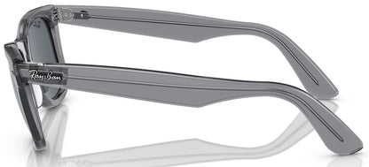 Ray-Ban 2140 Original Wayfarer Transparent Grey Blue RB2140 6773R5 (50)