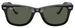 Ray-Ban 2140 Original Wayfarer Polarised Black Green RB2140 901/58 (50)