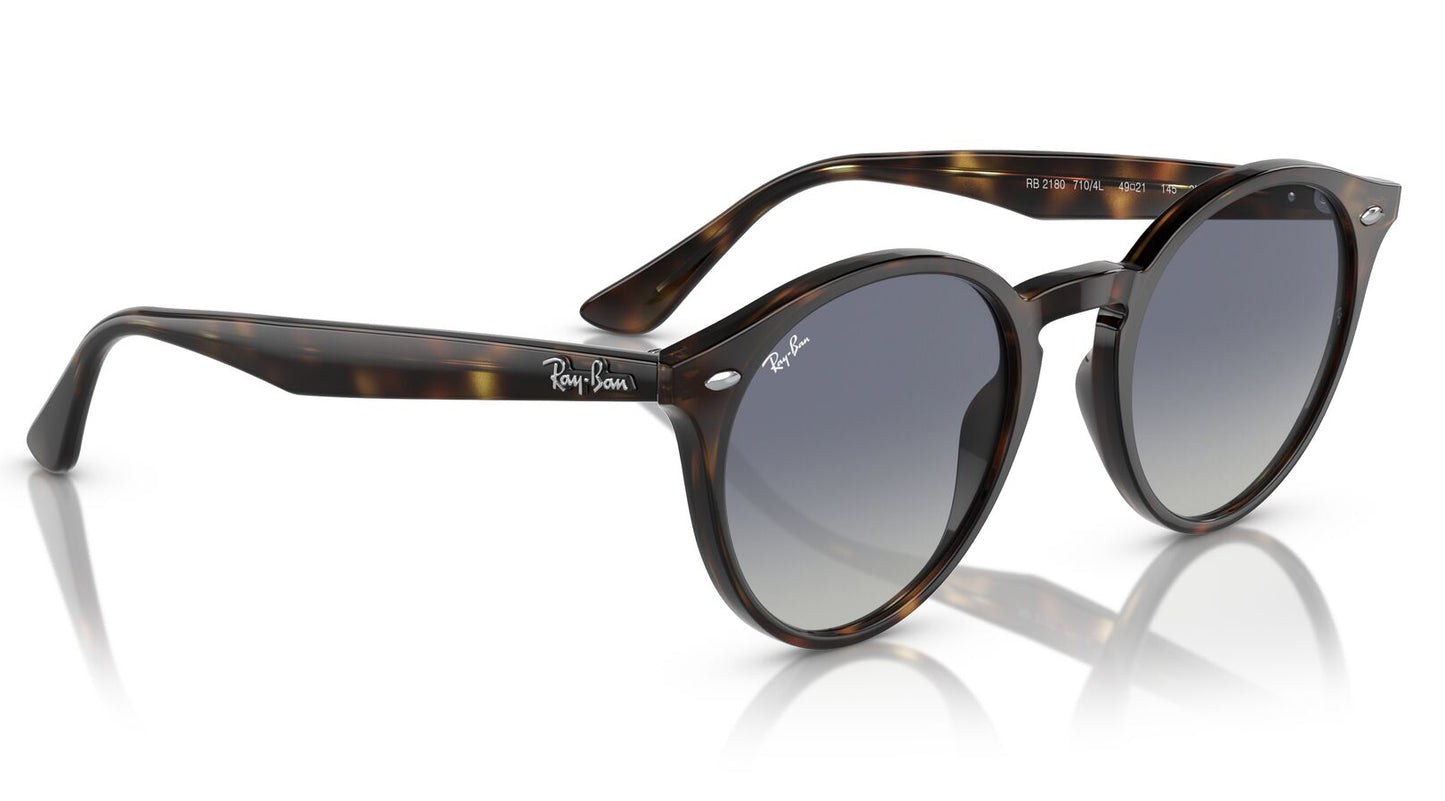 Ray-Ban 2180 Light Havana Light Grey Dark Blue Gradient RB2180 710/4L (49)