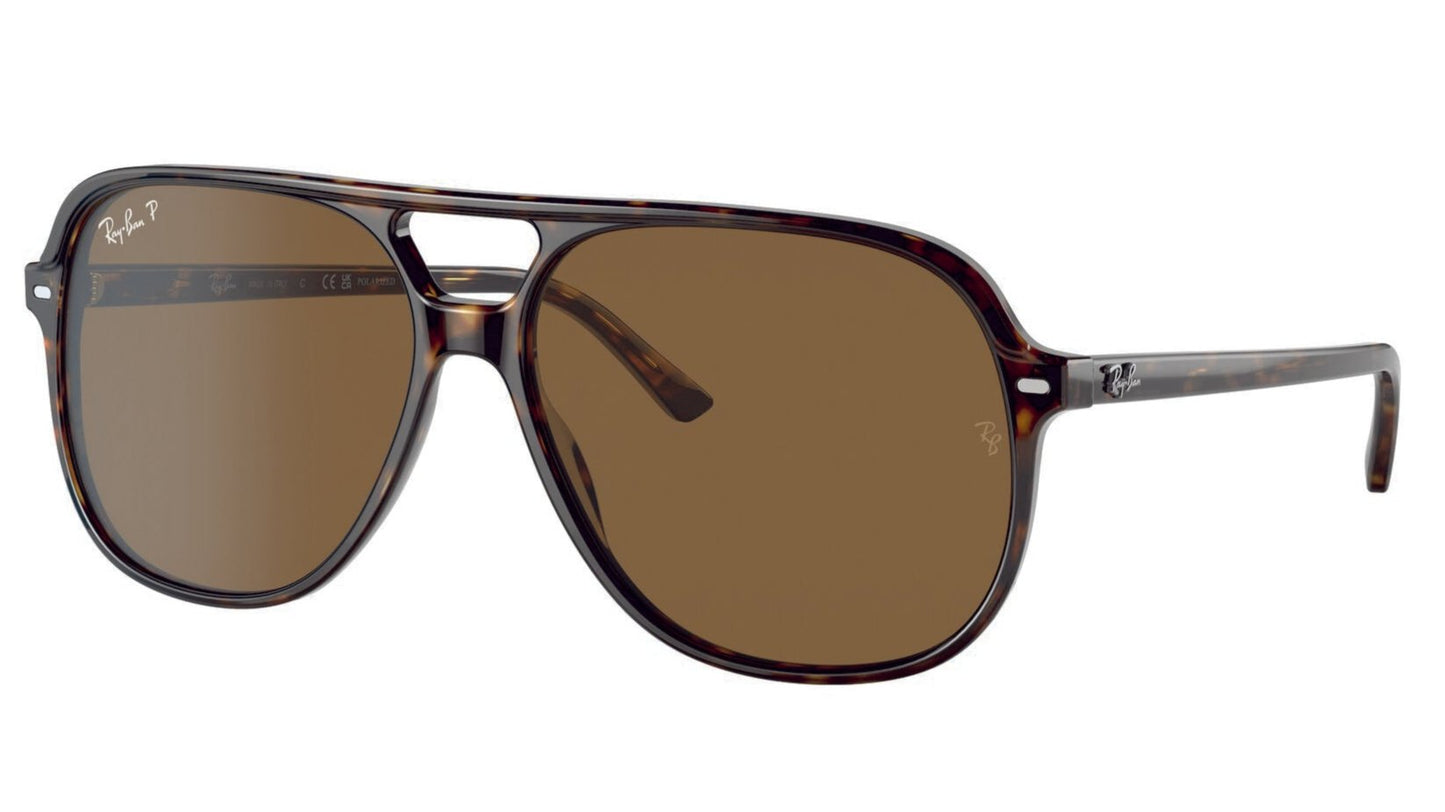 Ray-Ban Bill 2198 Polarised Shiny Havana Brown (2198 902/57)