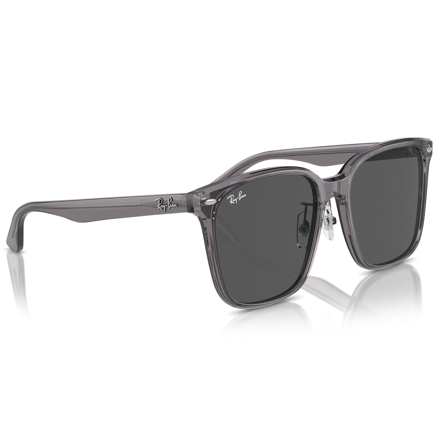 Ray-Ban 2206D Transparent Grey Dark Grey RB2206D 139987 (57)
