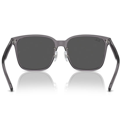 Ray-Ban 2206D Transparent Grey Dark Grey RB2206D 139987 (57)