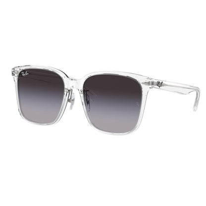 Ray-Ban 2206D Transparent Grey Blue Gradient RB2206D 64478G (57)