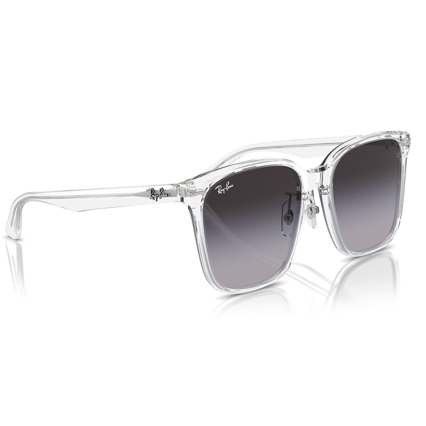 Ray-Ban 2206D Transparent Grey Blue Gradient RB2206D 64478G (57)